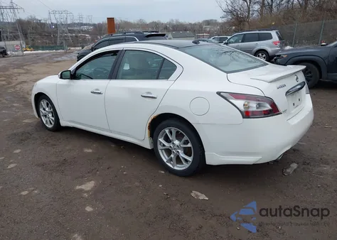 2012 Nissan Maxima 3.5 Sv z USA, uszkodzony, nr VIN 1N4AA5APXCC868249